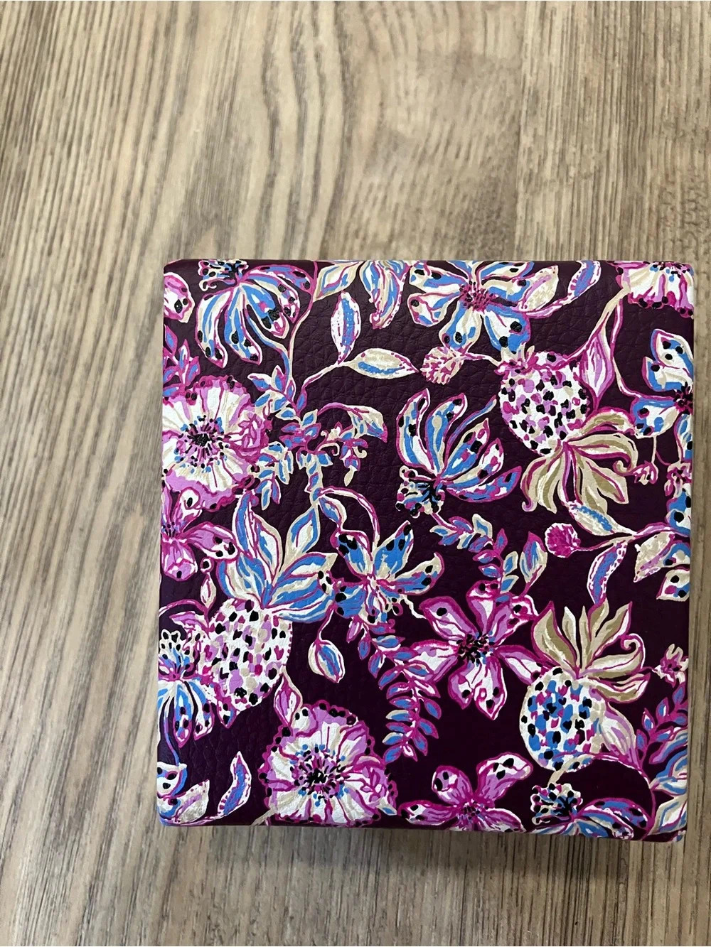 Lilly Pulitzer folding jewelry box